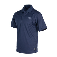 Unit Mens Polo Work Tactic Navy