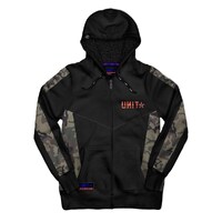 Unit Mens Fleece Hoodie Skirmish Camo