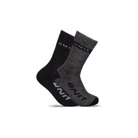 Unit Mens Socks 2 Pack Extra Thick Premium Bamboo 7 to 11 Multi