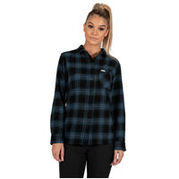 Unit Ladies Shirt Flannel Fraser 10/S Blue