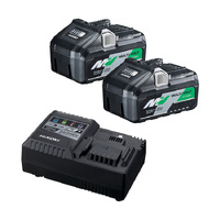HiKOKI 36V MultiVolt Battery A & Rapid Cooling Charger UC18YSL3(HEZ)