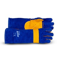 Unimig Rogue Heavy Duty Blue Welding Gloves UMWG8