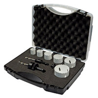 Holemaker Bi-Metal Holesaw Set Locksmith 9 Piece UN108-130
