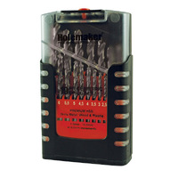 Holemaker 19pce 1.0-10.0mm Jobber Drill Set HSS 118&Deg; Split Point UN308-010