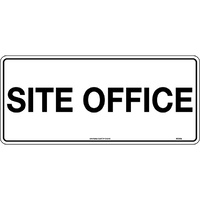 Site Office Sign 450x200mm Metal