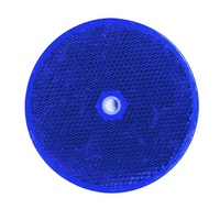 Reflective Corner Cube Delineator Blue 85mm