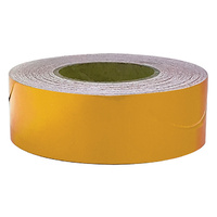 Yellow Reflective Safety Tape Class 2 50mm x 45.7meter