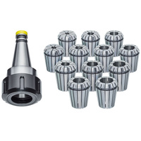 Vertex NT40 Collet Chuck Set - 12 Collets 10-22mm Metric V213M