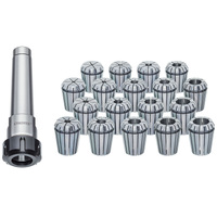 Vertex MT3 Collet Chuck Set - 18 ER32 Collets 3-20mm Imperial V421I