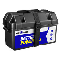 ATEM POWER AGM Battery Box Dual System 12V 24V 100 120 130 135 145AH Universal