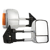 SAN HIMA Pair Towing Mirrors for Toyota Landcruiser 200 Series 2007-ON with Indicator