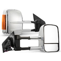 SAN HIMA Pair Towing Mirrors for Mazda BT-50 2012 to Mid-Year 2020 W/ Indicators