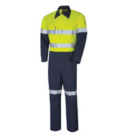 Arc flash Yellow/Navy D/N Coverall HRC2 Size 92R/M 8.6cal/cm2