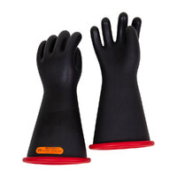 Insulated Glove Class 4 Size 10 36kV Rolled Edge Dual Colour - Volt Safety