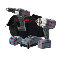 Ingersoll Rand 20V 1/2" Impact Wrench & Driver Drill Kit W7152-k22
