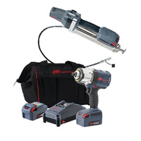 Ingersoll Rand 20V 1/2" Impact Wrench & Grease Gun Kit W7152-kit6
