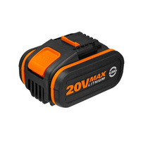 WORX WA3553 Powershare 20V 4.0Ah MAX Lithium-ion Battery, with Battery Indicator