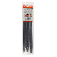 Crescent 370 x 7.6mm Black Heavy Duty 25Pk Cable Ties WB1525