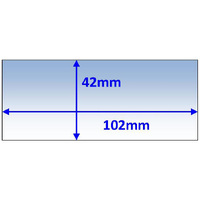 Weldclass 102 x 42mm 5pk Lens Inner (suits Proma x 180/200) WC-05320