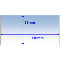 Weldclass 106 x 59mm 5pk Lens Inner (suits Promax 350) WC-05321