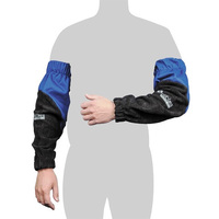 Weldclass Promax Blue Leather/FR Pair of Sleeves WC-05375