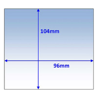 Weldclass 104 x 96mm 5pk Lens Inner (suits Boss Mega-V) WC-06094