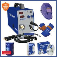 Weldclass WELDFORCE WF-160MST MIG / Stick / TIG Welder Kit WC-160MSTC01