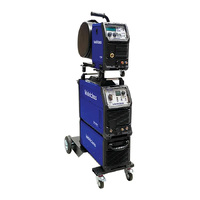 Weldclass MIG / Stick / TIG Welder - FORCE 395MST Pulse  With Trolley WC-395MSTK2