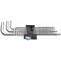 Wera 9 Piece Hex-Plus Stainless L-Key Set Metric WER022720