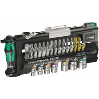 Wera 39 Piece Tool-Check Plus Bit Ratchet Set with Metric Sockets Set WER056490