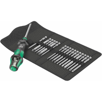 Wera 19 Piece Kraftform Kompakt Turbo Metric Screwdriver Set WER057482