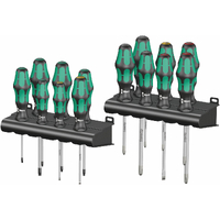 Wera 14 Piece Kraftform Big Pack 300 SL/PH/PZ/TX Screwdriver Set WER105630