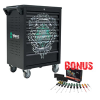 Wera Tool Rebel Workshop Trolley Including Tools WER501051