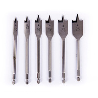 Promac Flat Wood Bit Set WF6SET