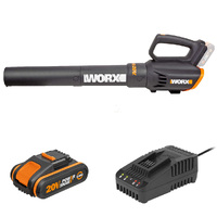 WORX 20V Cordless Turbine Blower 2 speed Battery & Charger included