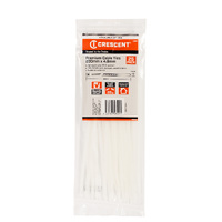 Crescent 200 x 4.6mm Natural 25Pk Cable Ties WN825