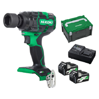 HiKOKI 36V 12.7mm Impact Wrench Kit WR36DH(HRZ)