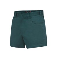 KingGee Mens Jean Top Drill Shorts Colour Green Size 92