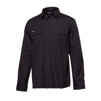 KingGee Mens Workcool Pro Shirt Long Sleeve Colour Charcoal Size XS