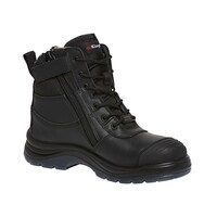 KingGee Mens Tradie 6Z EH Boot Size AU/UK 7 (US 8) Colour Black
