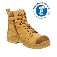 KingGee Mens Phoenix 6CZ EH Boot Size AU/UK 7 (US 8) Colour Wheat