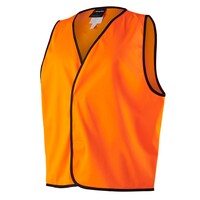 KingGee Unisex Hi Vis Vest Colour High Vis Orange Size S