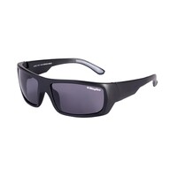 KingGee Unisex Armour Smoke Safety Glasses Colour Matt Black