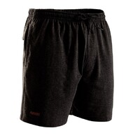 KingGee Ruggers Poly Cotton Knit Short  Colour Black Marl Size S