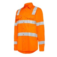 Hard Yakka Biomotion Hi-Visibility Shirt With Tape Colour Special Purpose Orange Size S
