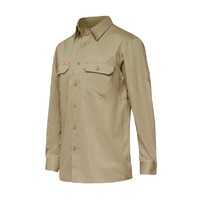 Hard Yakka L/Sl L/Weight Drill Ventilated Colour Khaki Size S