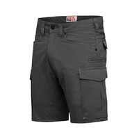 Hard Yakka 3056 Ripstop Cargo Short Colour Charcoal Size 72R
