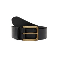 Hard Yakka Leather Belt Colour Black Size S