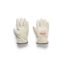 Hard Yakka Leather Rigger Glove Colour Light Grey Size S