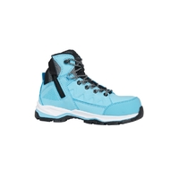 Hard Yakka Womens Atomic Hybrid Side Zip Boot Size AU/US 7 (UK 5) Colour Blue